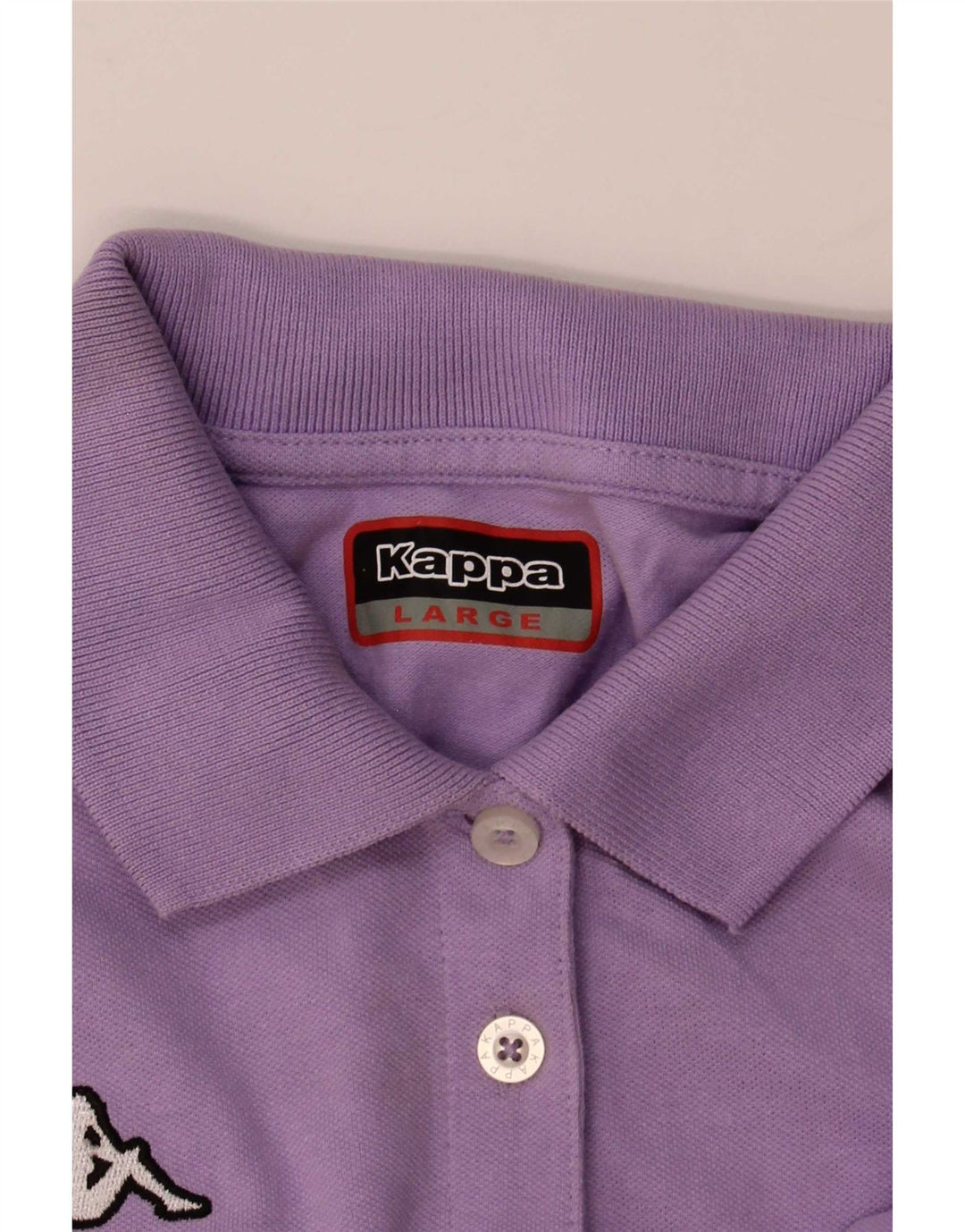 Kappa Damen Poloshirt UK 16 Large Lila