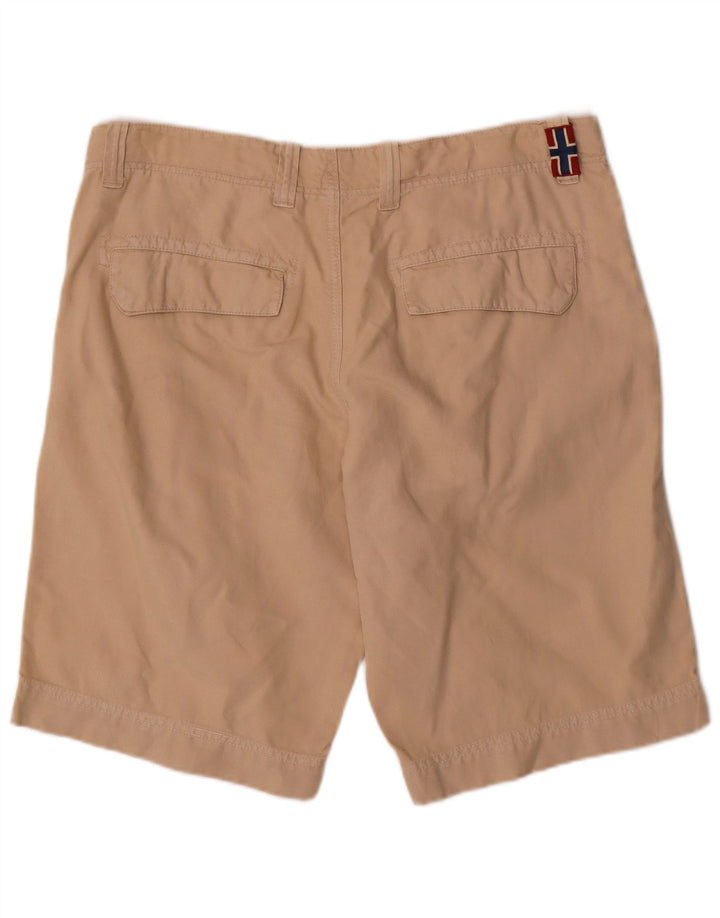 NAPAPIJRI Herren Chino-Shorts W38 XL Beige Baumwolle