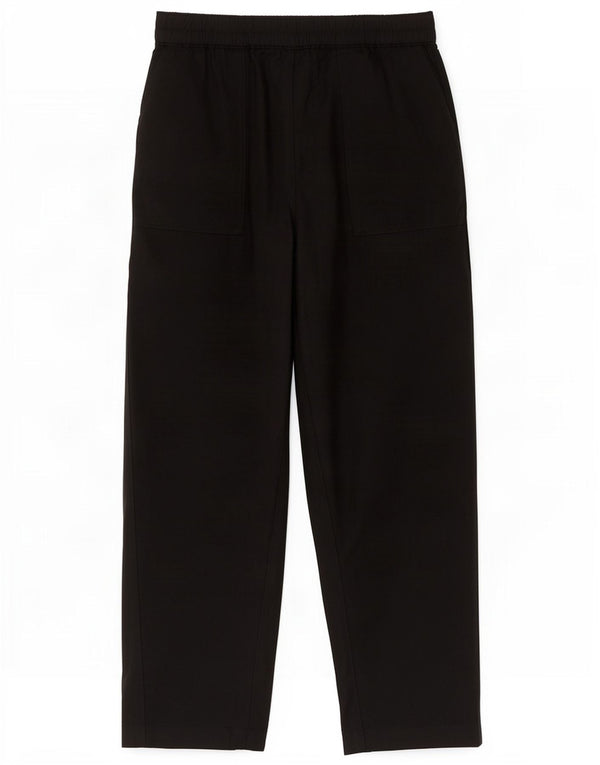 Marks & Spencer Damen Kurz geschnittene Hose UK 14 Medium W30 L26 Schwarz