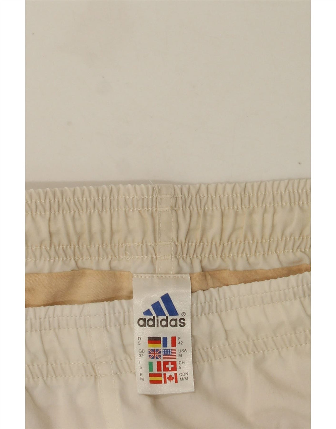 Adidas Herren Sportshorts mittelweiße Baumwolle
