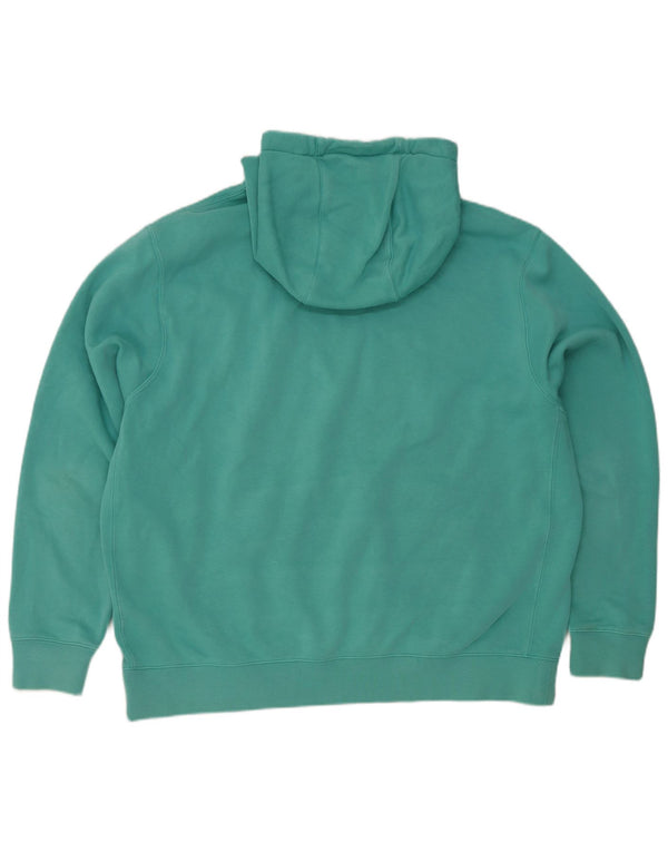 Nike Herren Hoodie Pullover XL Türkis Baumwolle