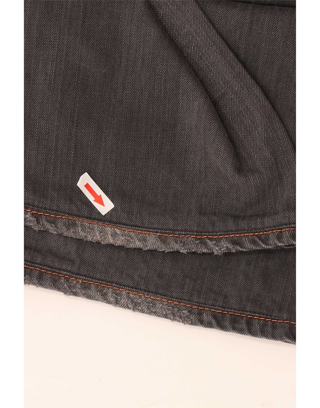 Replay Damen Bootcut Jeans W26 L27 Graue Baumwolle