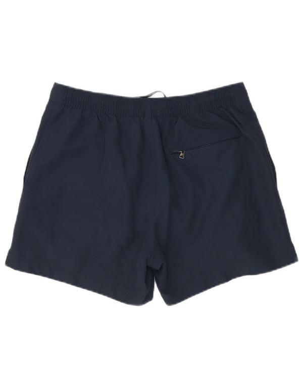 Calvin Klein Mens Swimming Shorts Small Navy Blue Polyester
