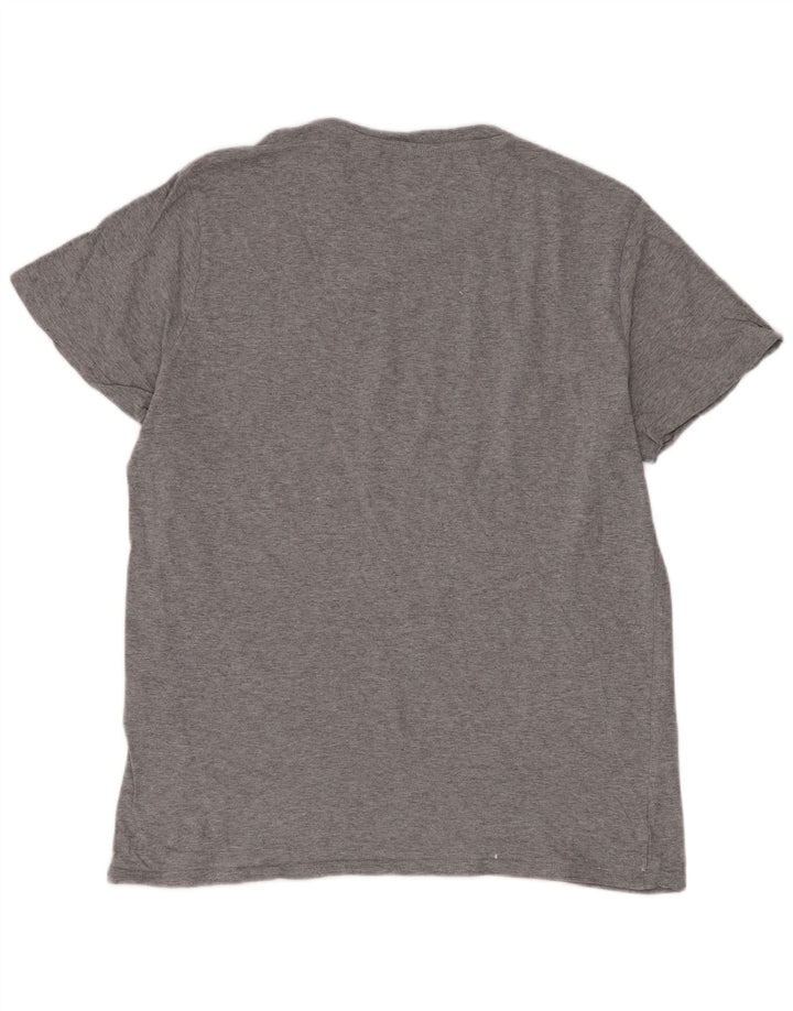 Levi's Herren-T-Shirt mit Grafik, groß, grau gestreift, Baumwolle