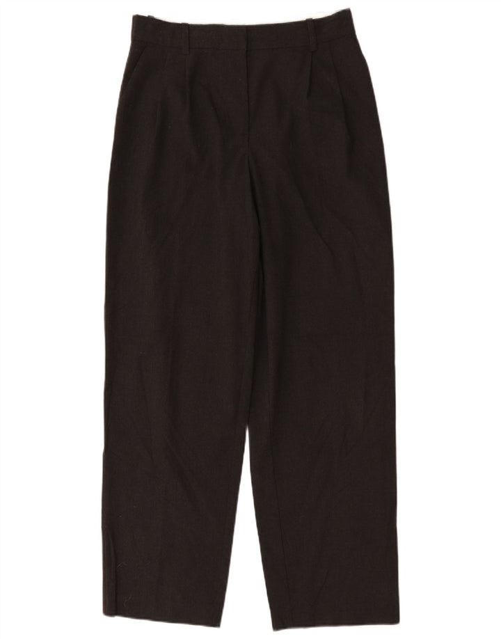 Zara Damen-Anzughose mit Pegged-Anzug, Größe S, W26, L29, Grau, Polyester