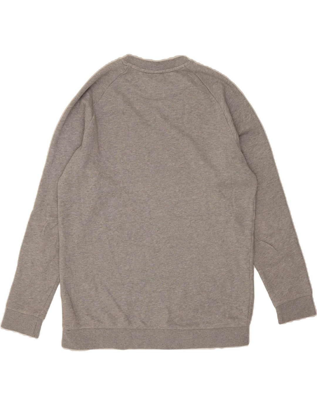 ADIDAS Mens Graphic Sweatshirt Jumper Large Grey Cotton Vintage Adidas and Second-Hand Adidas from Messina Hembry 