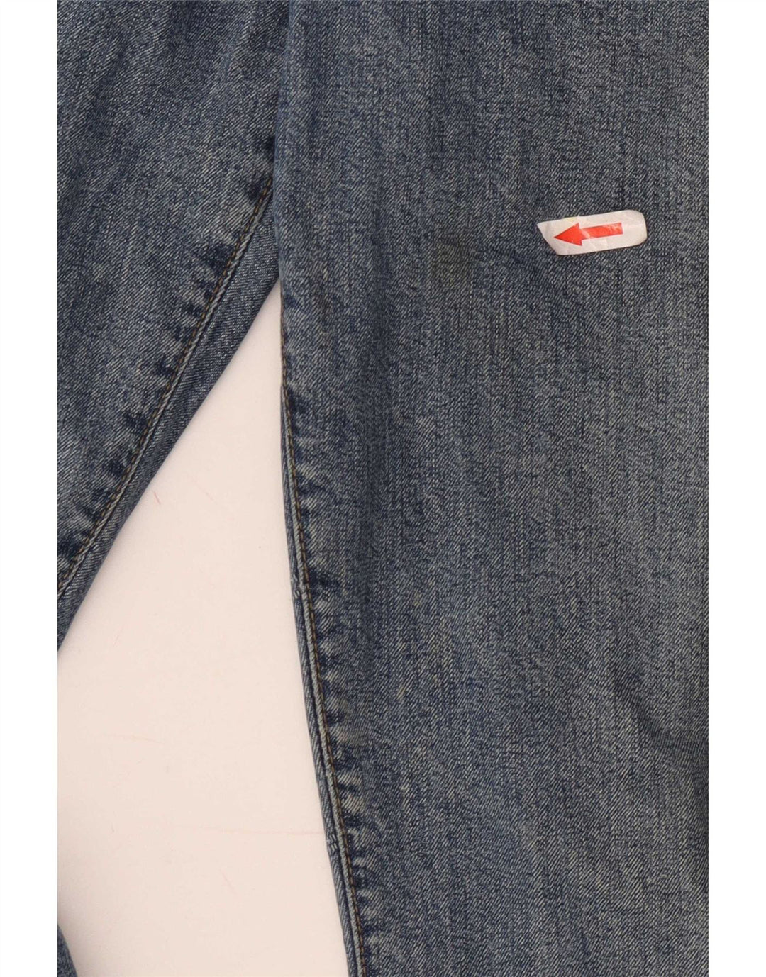 Armani Herren Straight Jeans W32 L32 Blaue Baumwolle