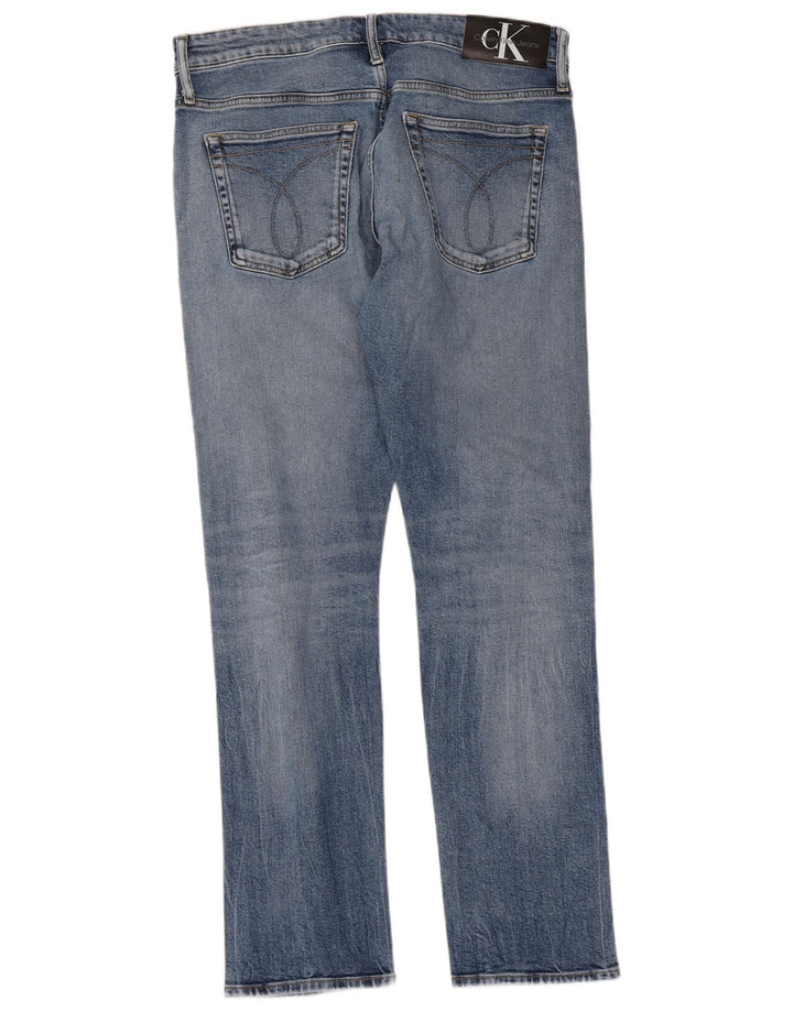 Calvin Klein Herren Slim Jeans W34 L32 Blau