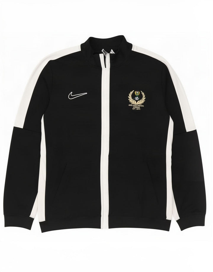 Nike Herren Dri Fit Slim Trainingsanzug-Oberteil, Jacke, Größe L, Schwarz, Farbblock
