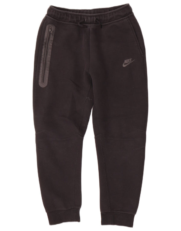 Nike Jungen-Trainingshose, Jogginghose, 12–13 Jahre, Größe L, Schwarz, Baumwolle