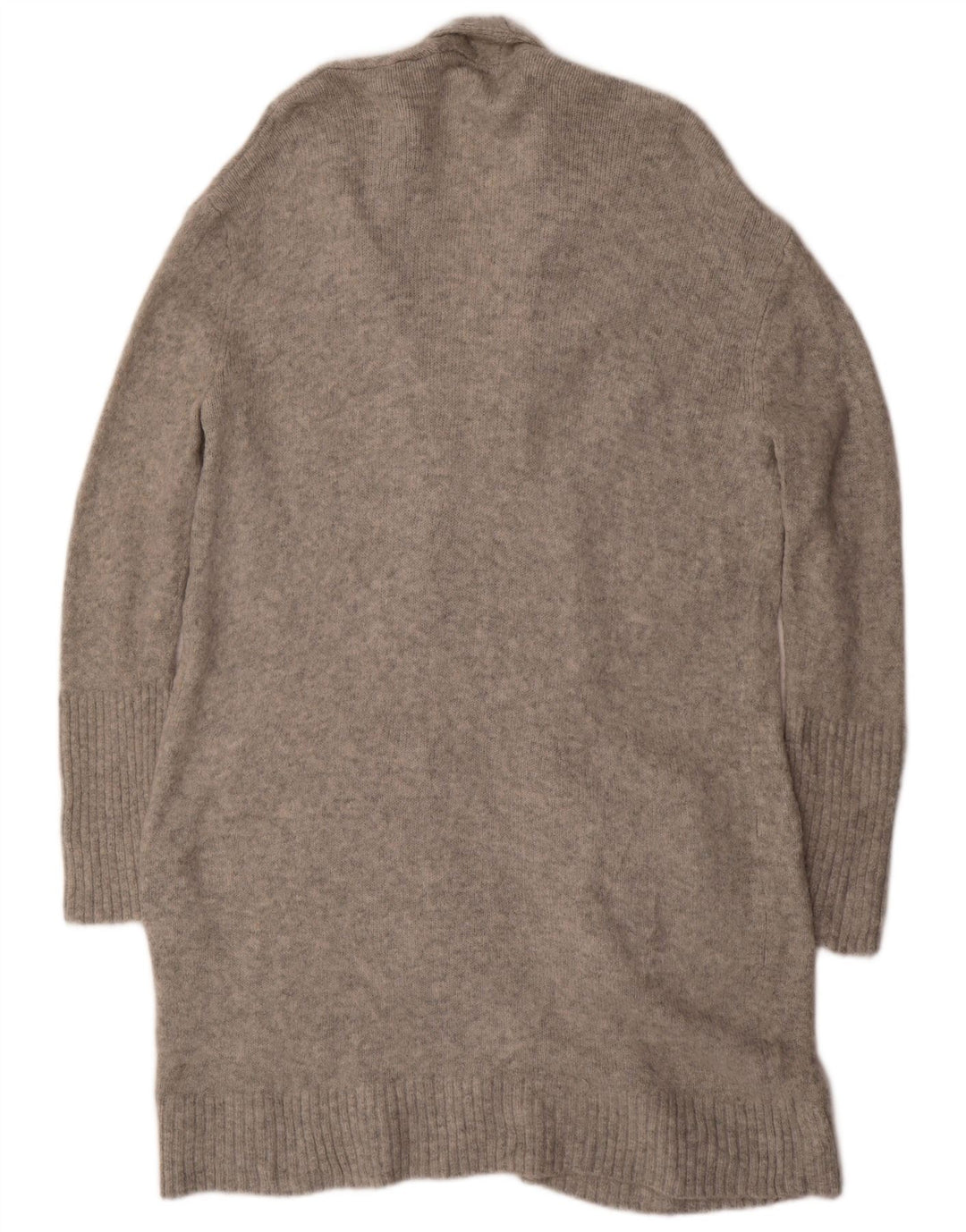 MOSSIMO Damen-Strickjacke, übergroß, lang geschnitten, offen, Gr. 14, Mittelgrau