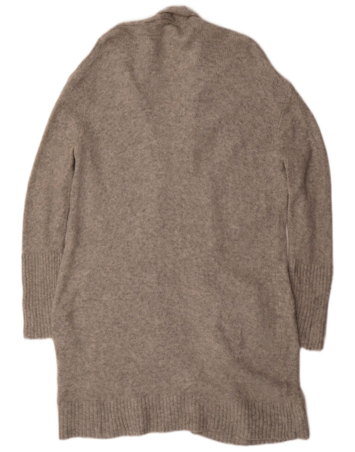 MOSSIMO Damen-Strickjacke, übergroß, lang geschnitten, offen, Gr. 14, Mittelgrau