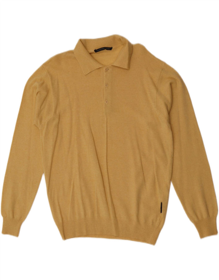 Valentino Herren Rollkragenpullover Mittelgelb