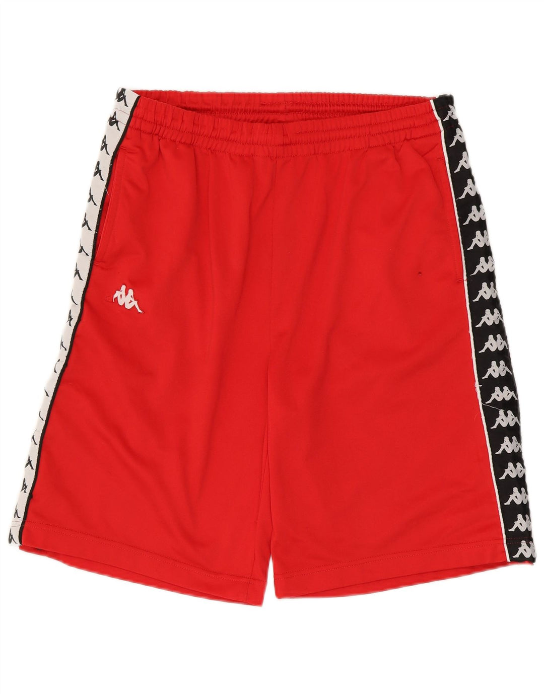 KAPPA Herren Graphic Sport Shorts XL Rot Farbblock