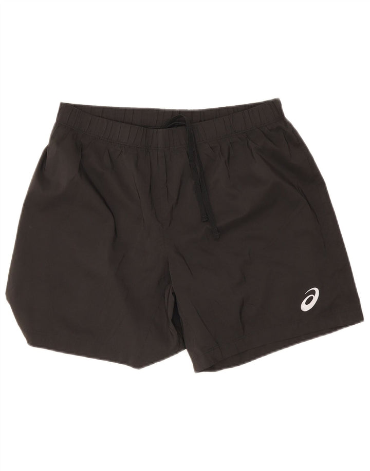 Asics Damen Sportshorts UK 14 Medium Schwarz Polyester