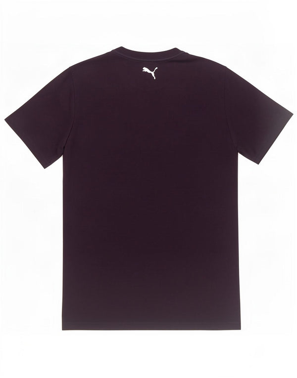 Puma Herren-T-Shirt mit Grafik, mittelgroß, marineblau, Baumwolle