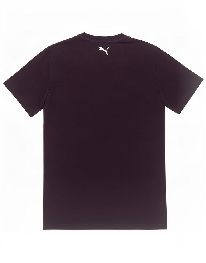 Puma Herren-T-Shirt mit Grafik, mittelgroß, marineblau, Baumwolle