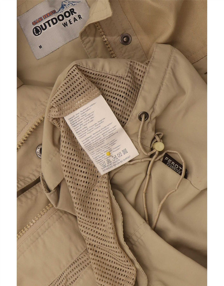 Giani Feroti Damen Utility-Gilet UK 14 Medium Beige Polyamid