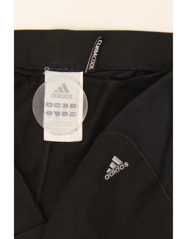 Adidas Damen Climacool Trainingshose UK 12 Medium Schwarz Polyester