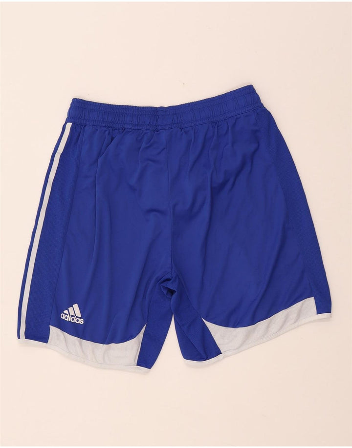 ADIDAS Herren Climacool Sportshorts, großes blaues Farbblock-Polyester