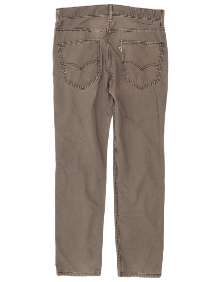Levi's Slim Chino-Hose für Herren, W31, L30, graue Baumwolle