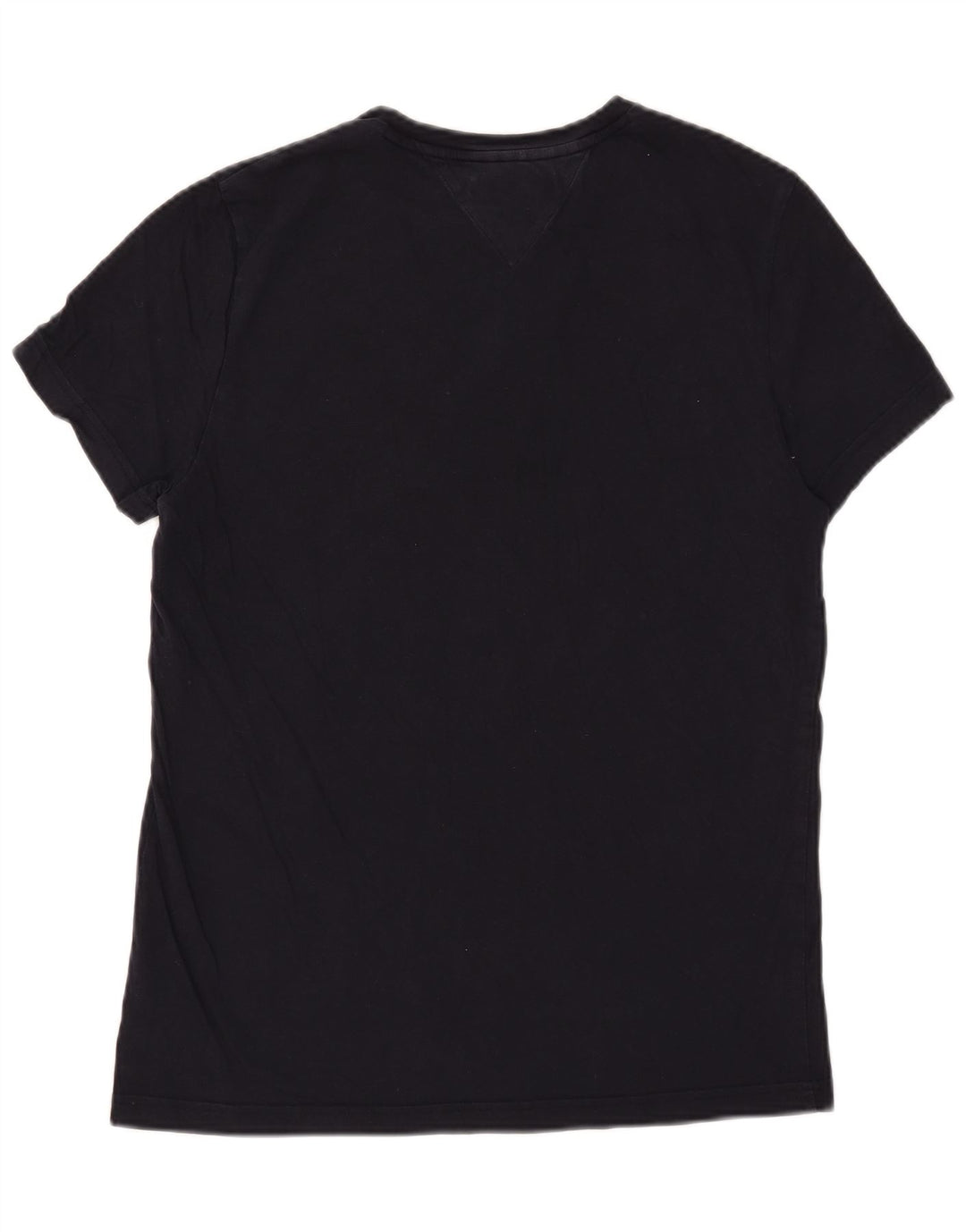 Tommy Hilfiger Herren Slim Fit Grafik-T-Shirt-Oberteil Mittelmarineblau