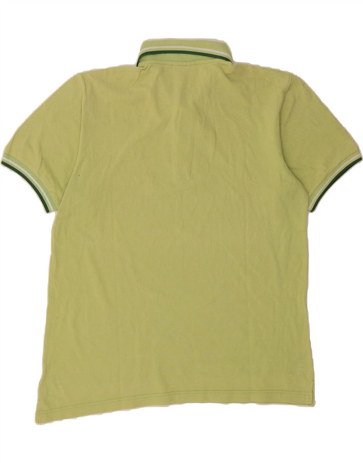 LOTTO Mens Polo Shirt 2XL Green Vintage Lotto and Second-Hand Lotto from Messina Hembry 