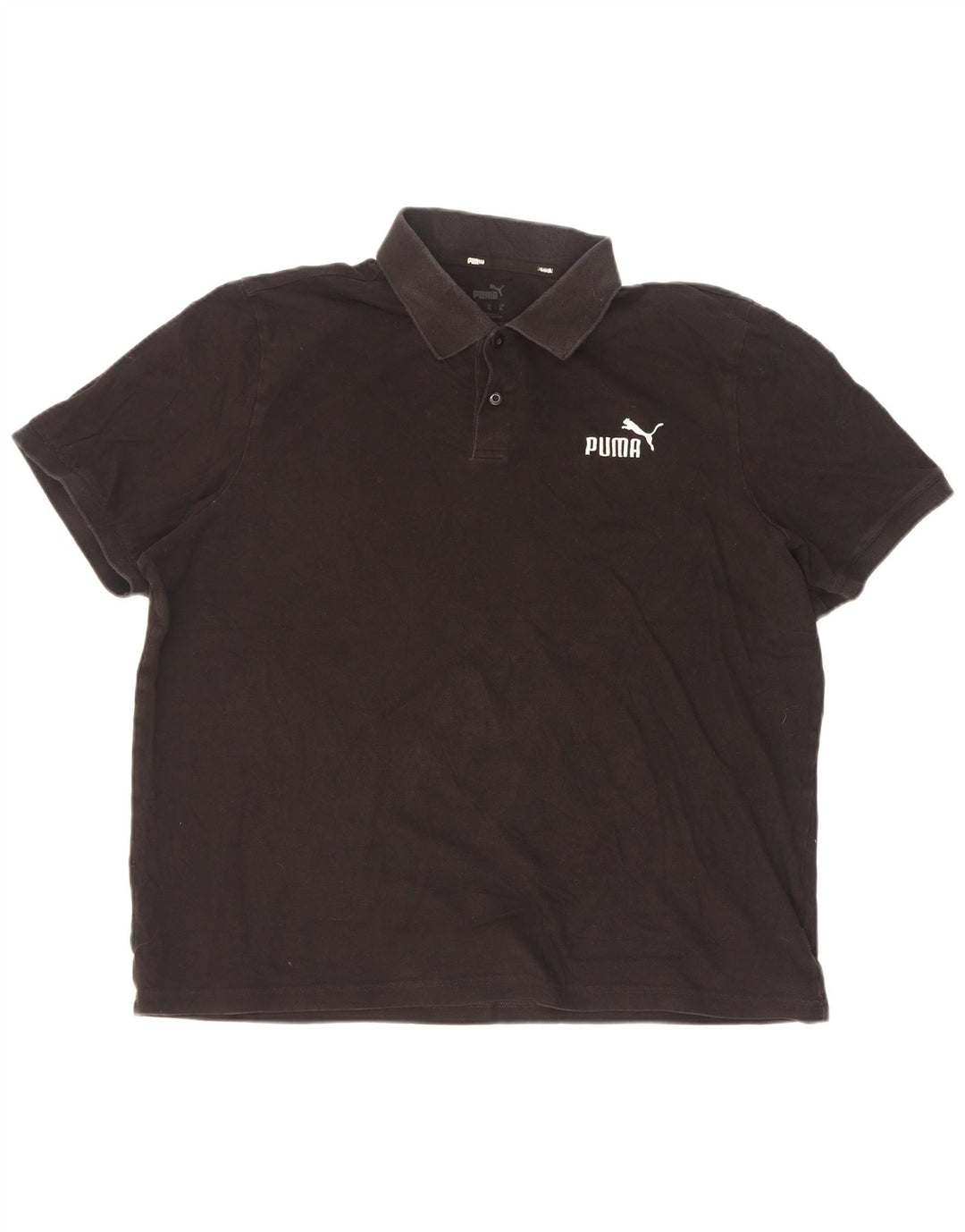 Puma Herren Poloshirt XL Schwarz Baumwolle