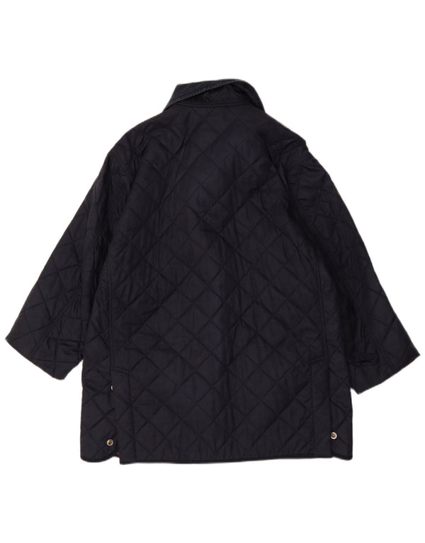 Belfe & Belfe Herren-Steppjacke IT 44 Mittelmarineblaues Polyester