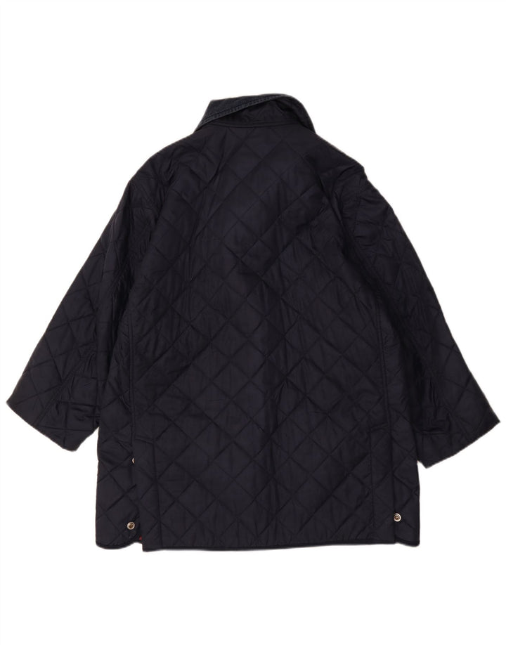 Belfe & Belfe Herren-Steppjacke IT 44 Mittelmarineblaues Polyester