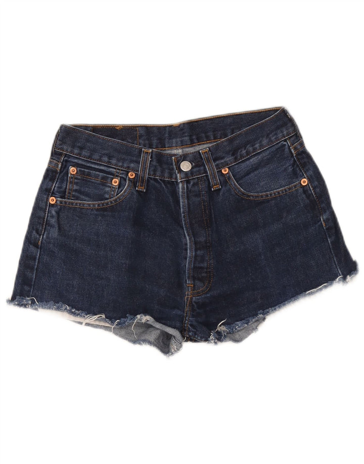 Levi's Damen 501 Denim Hot Pants W30 Mittelblau