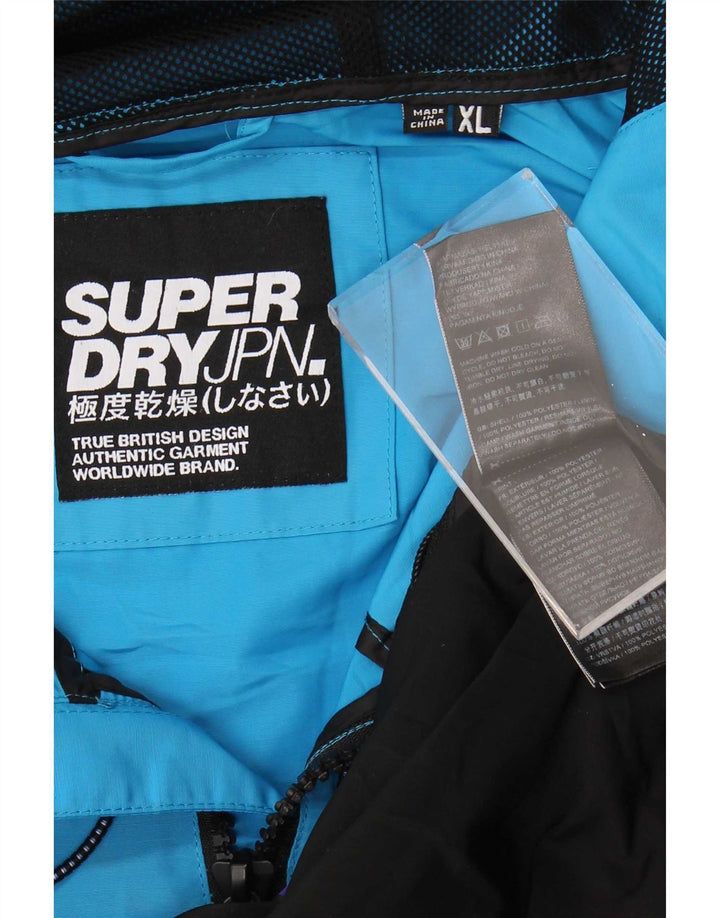Superdry Herren Pullover Regenjacke UK 42 XL Mehrfarbiger Farbblock