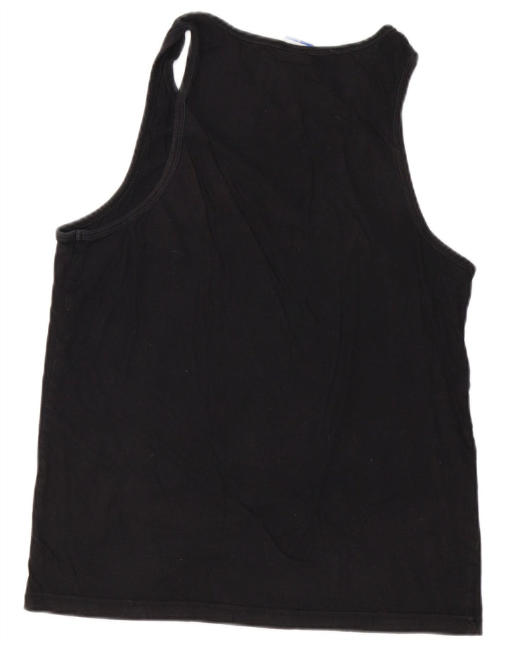 RUSSELL ATHLETIC Herren Grafik-Weste Top Small Schwarz Baumwolle