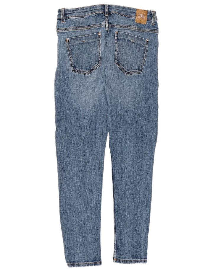 Zara Damen Skinny Jeans EU 40 Medium W30 L27 Blau