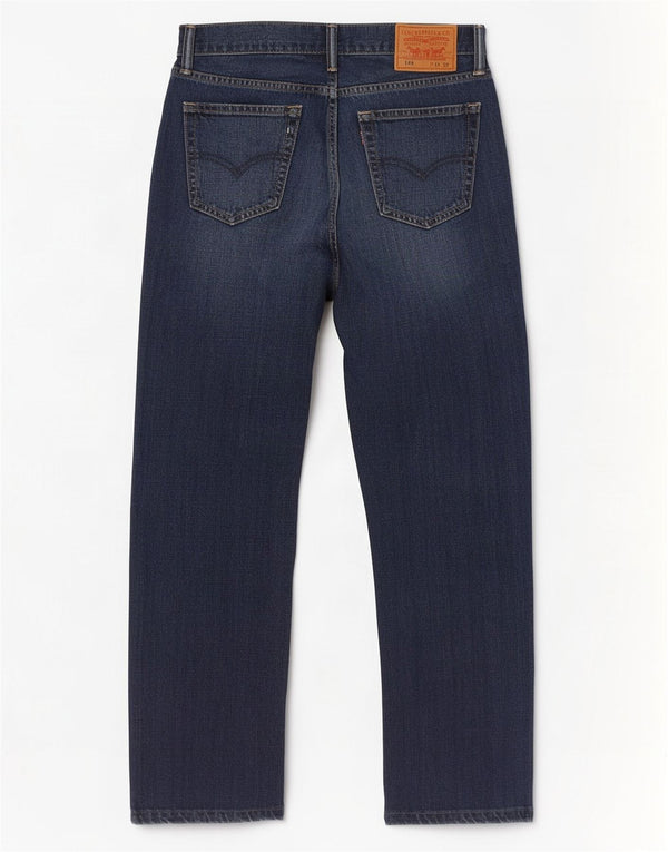 Levi's Herren 514 Straight Jeans W30 L30 Blaue Baumwolle