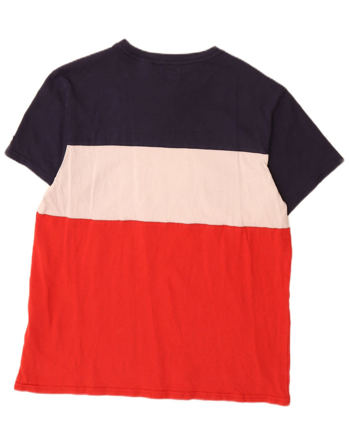 Levi's Herren-T-Shirt mit Grafik, mittelgroß, mehrfarbig, Colourblock-Baumwolle