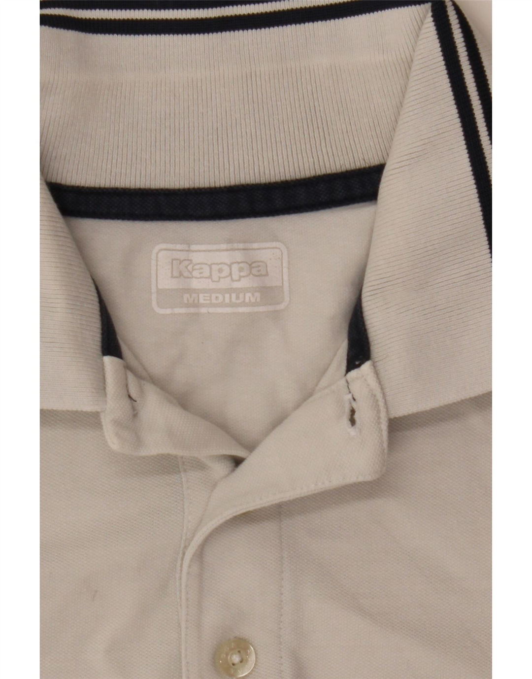 Kappa Herren Poloshirt Medium Weiß