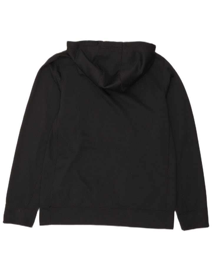 NIKE Herren Therma-Fit Graphic Hoodie Pullover Small Schwarz Polyester