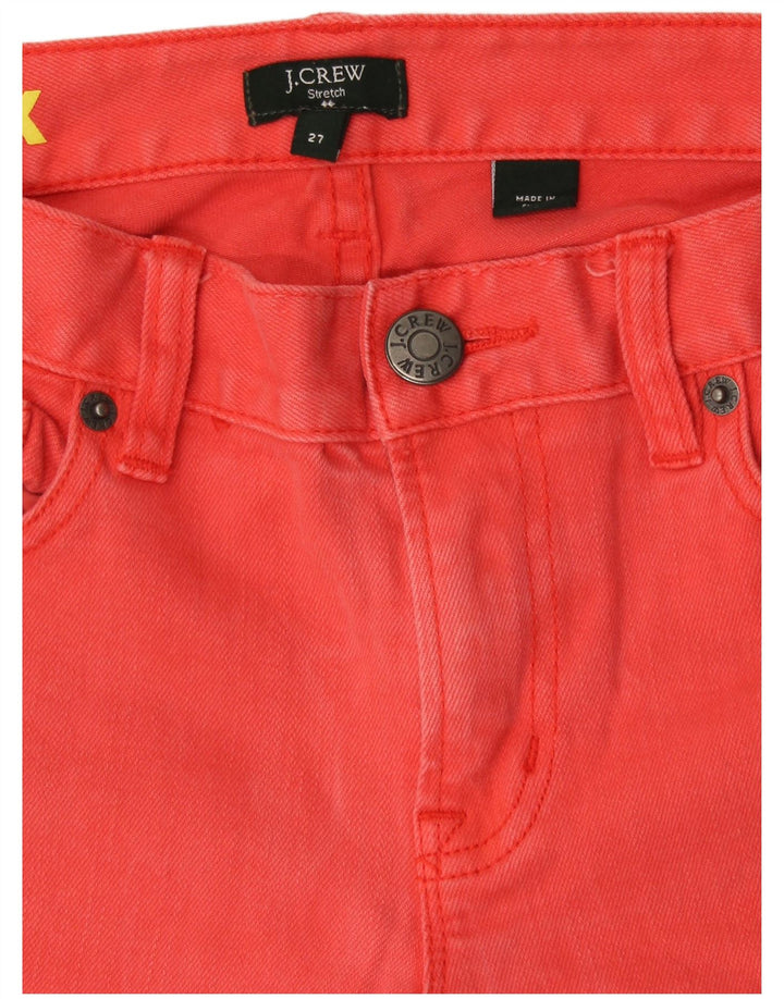 J. Crew Stretch-Röhrenjeans für Damen W27 L27 Orange