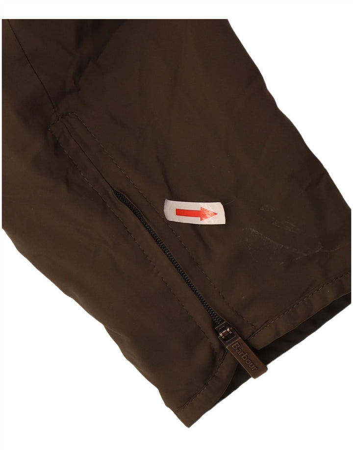 Barbour Damen Utility-Jacke UK 14 Large Khaki Polyamid