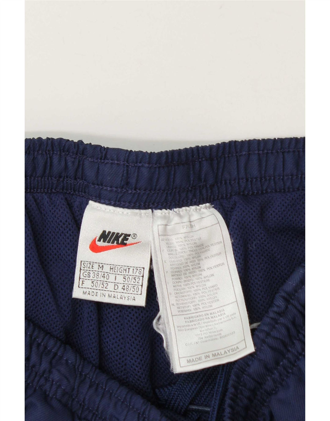 Nike Herren-Trainingshose, UK 38/40, mittelmarineblaues Nylon