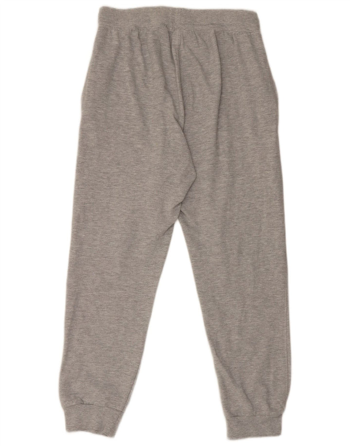 Uncle Sam Herren-Trainingsanzug-Hose mit grafischem Muster, Größe L, grau gefleckt