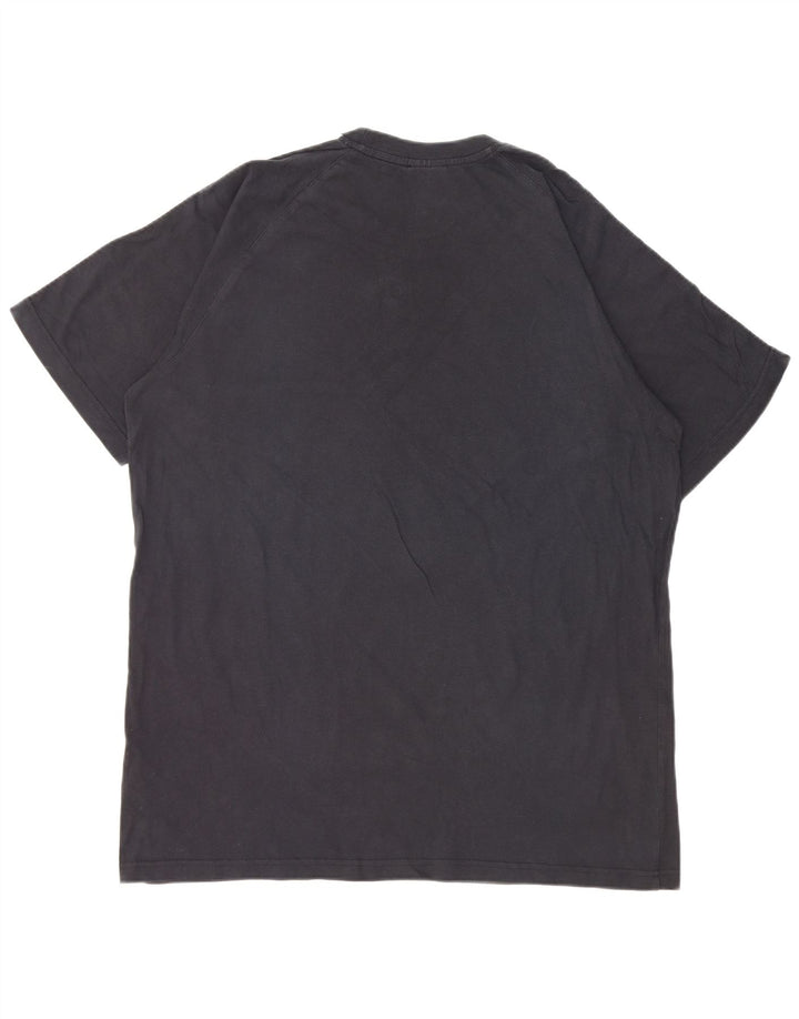 ADIDAS Herren T-Shirt Top XL Schwarz Baumwolle