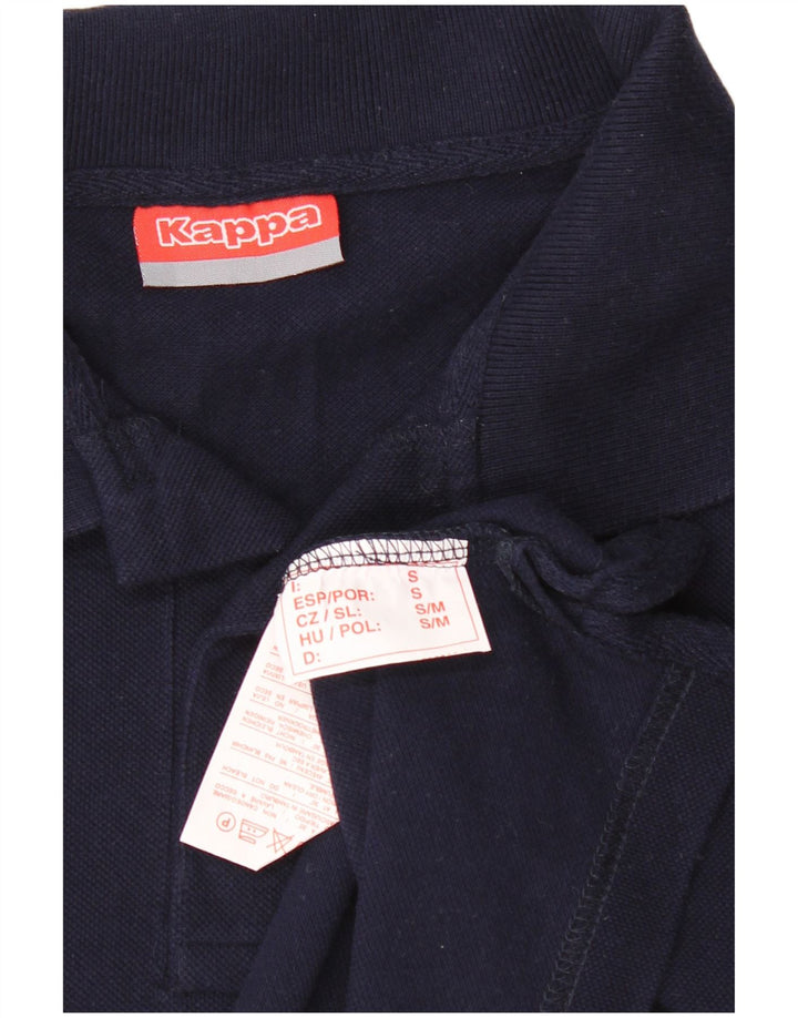 Kappa Herren-Poloshirt, klein, marineblau, Baumwolle