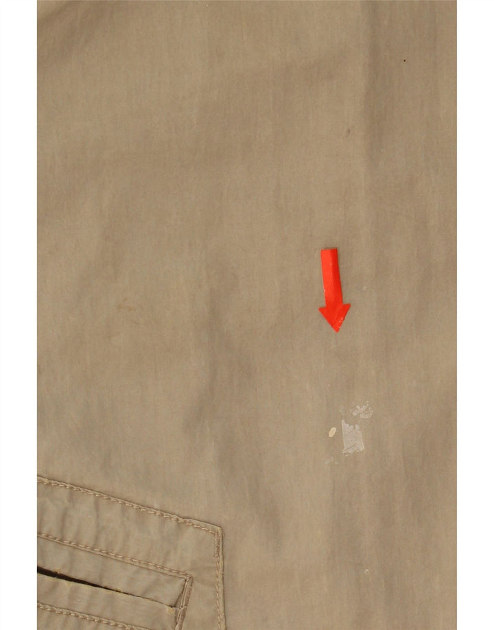 O'NEILL Herren Capri-Cargohose W34 L19 Beige Baumwolle