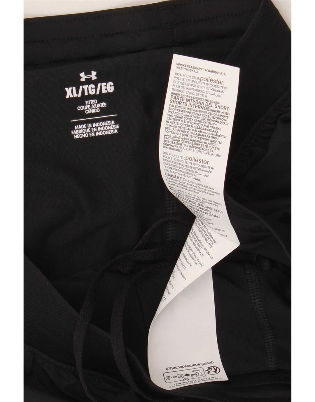 Under Armour Herren Sportshorts XL Schwarz Polyester