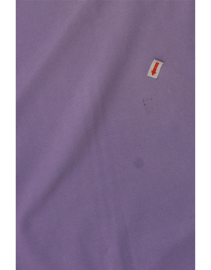 Rifle Herren-Poloshirt, groß, lila, Baumwolle