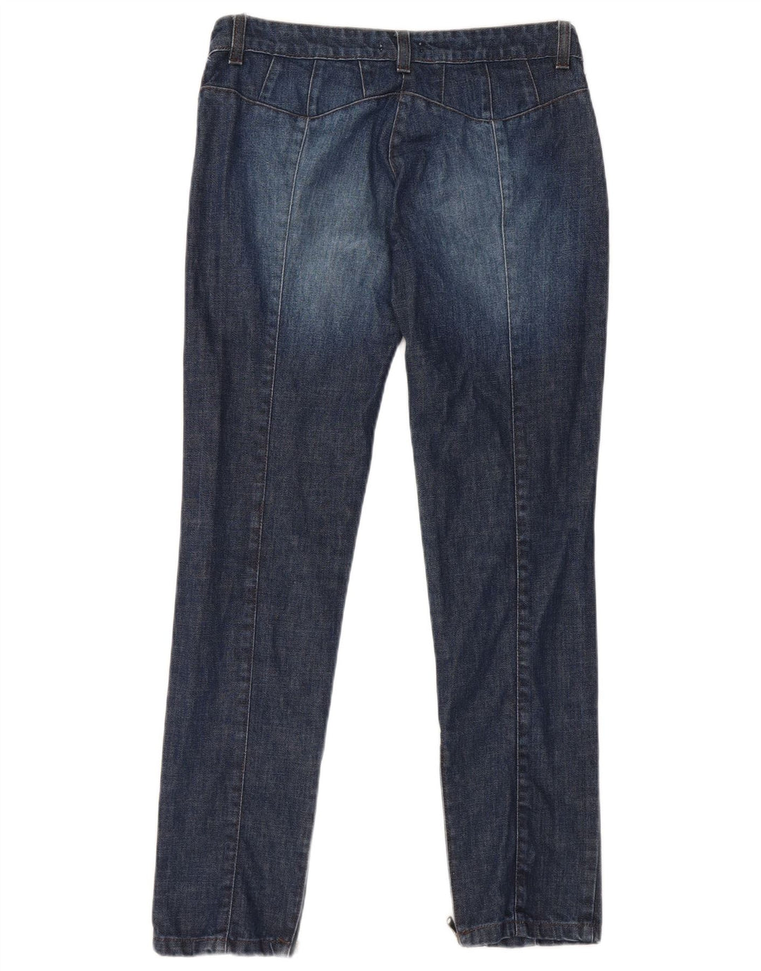 Pinko Damen Slim Jeans W28 L28 Blaue Baumwolle