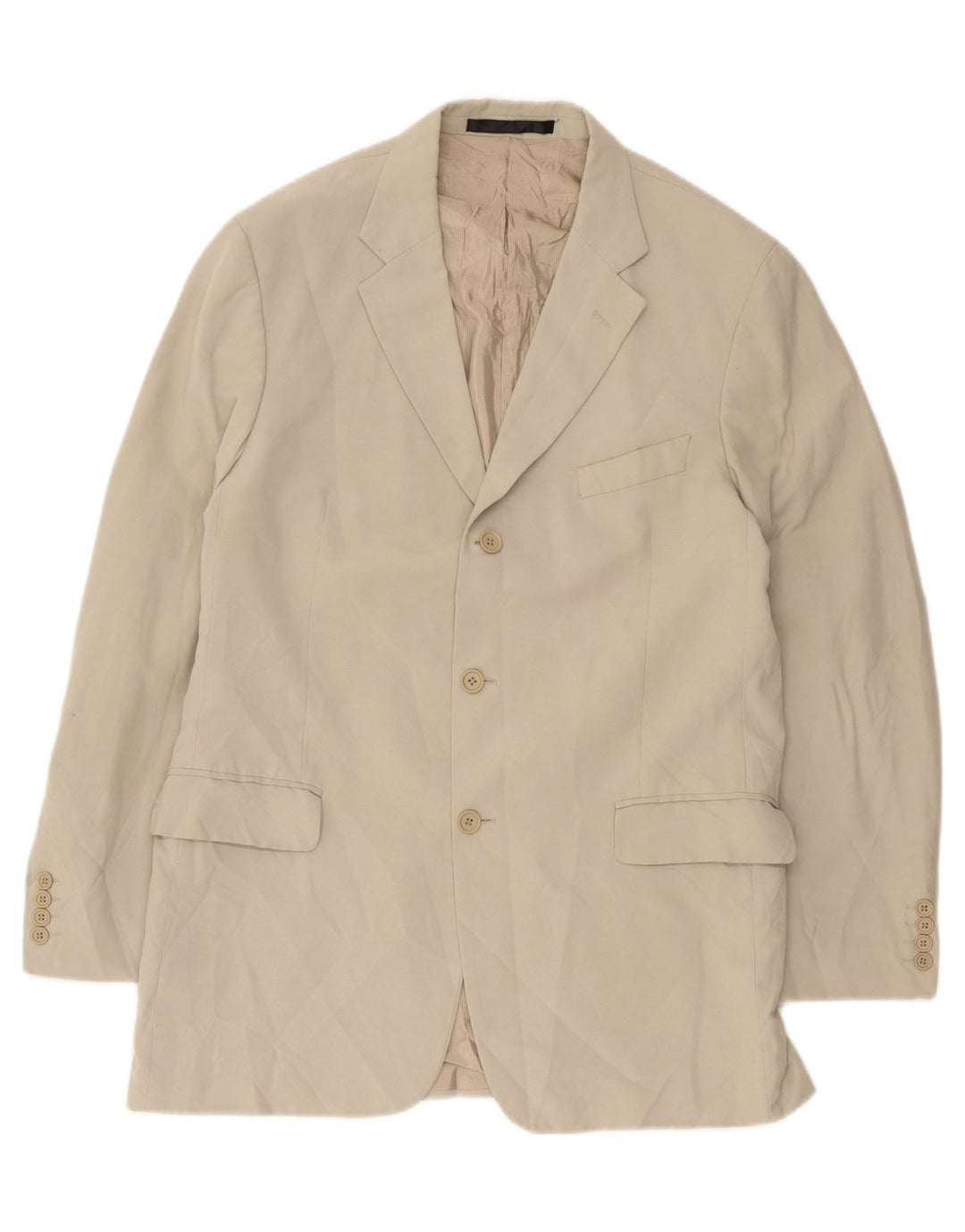 Marks & Spencer Herren-Blazer mit 3 Knöpfen, UK 38, Mittelbeige
