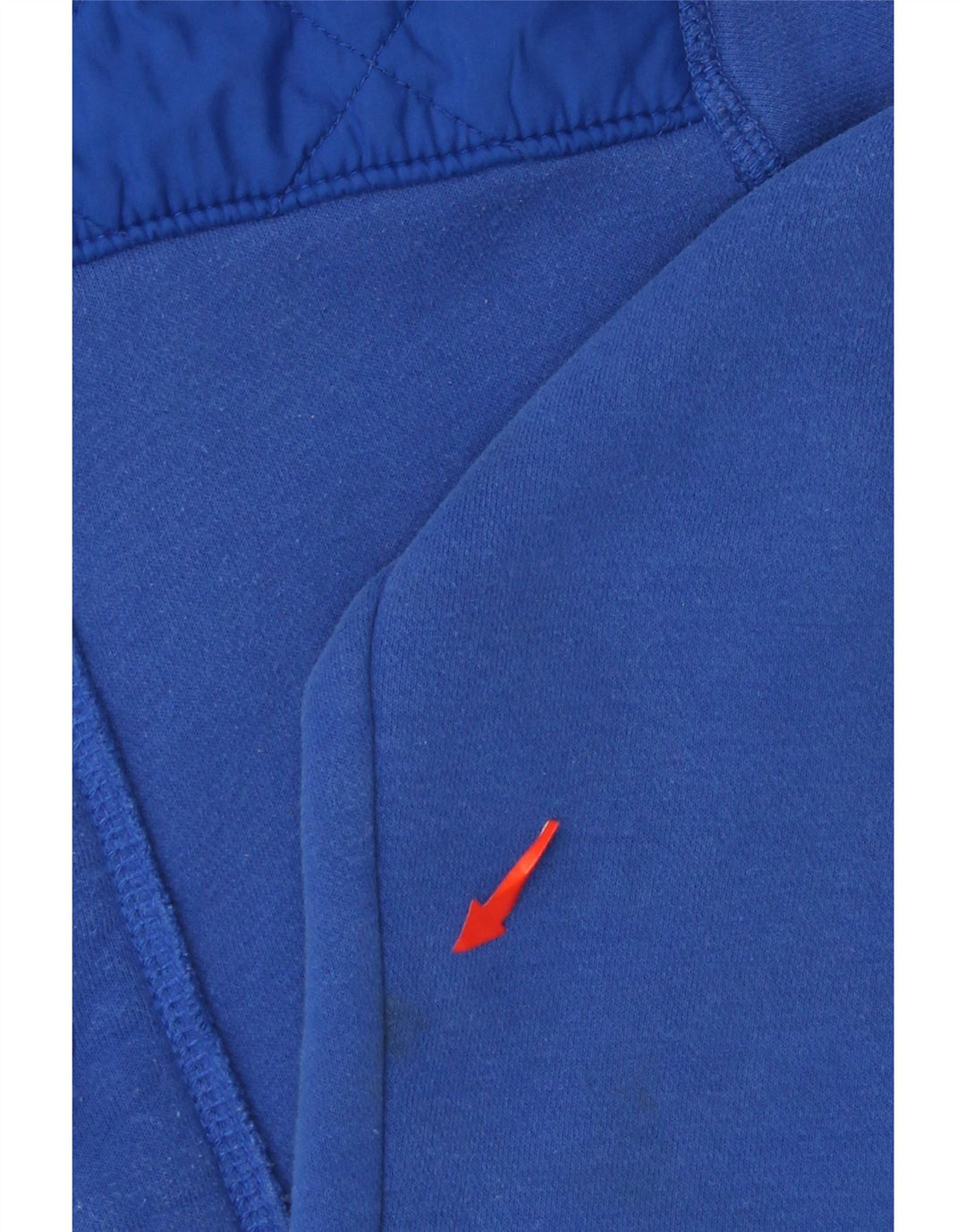 HOLLISTER Herren-Kapuzenpullover mit Reißverschluss, mittelblaue Baumwolle